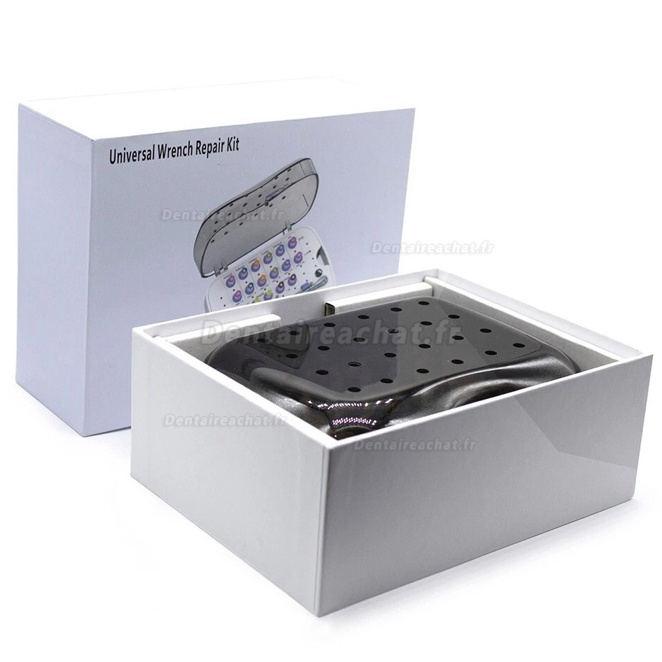 Kit de cl&eacute; dynamom&eacute;trique &agrave; cliquet pour pilier d'implant dentaire universel HLY XLY-NLBS100